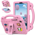 For Lenovo Tab K9  /  Tab One Case Kids Cartoon Patterns Hand Grip Kickstand Tablet EVA Cover