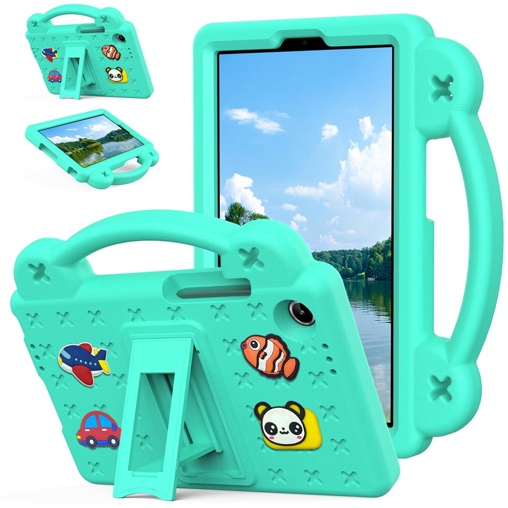 For Lenovo Tab K9  /  Tab One Case Kids Cartoon Patterns Hand Grip Kickstand Tablet EVA Cover