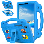 For Lenovo Tab K9  /  Tab One Case Kids Cartoon Patterns Hand Grip Kickstand Tablet EVA Cover