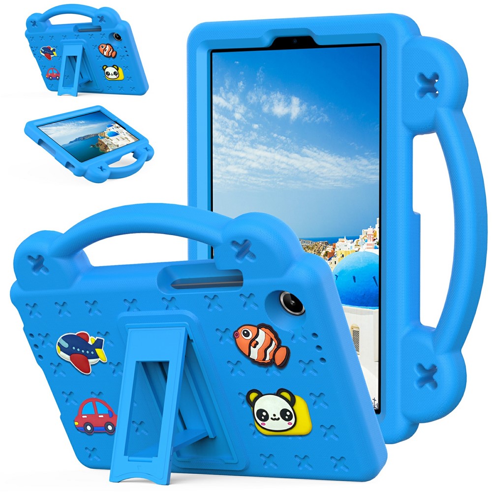 For Lenovo Tab K9  /  Tab One Case Kids Cartoon Patterns Hand Grip Kickstand Tablet EVA Cover