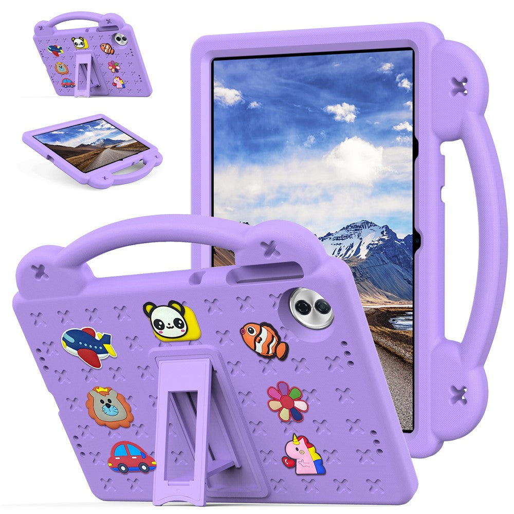 For Honor Pad 10 Case Kids Cartoon Patterns Hand Grip Kickstand Tablet EVA Cover