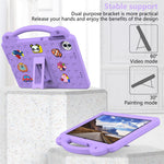 For Honor Pad 10 Case Kids Cartoon Patterns Hand Grip Kickstand Tablet EVA Cover