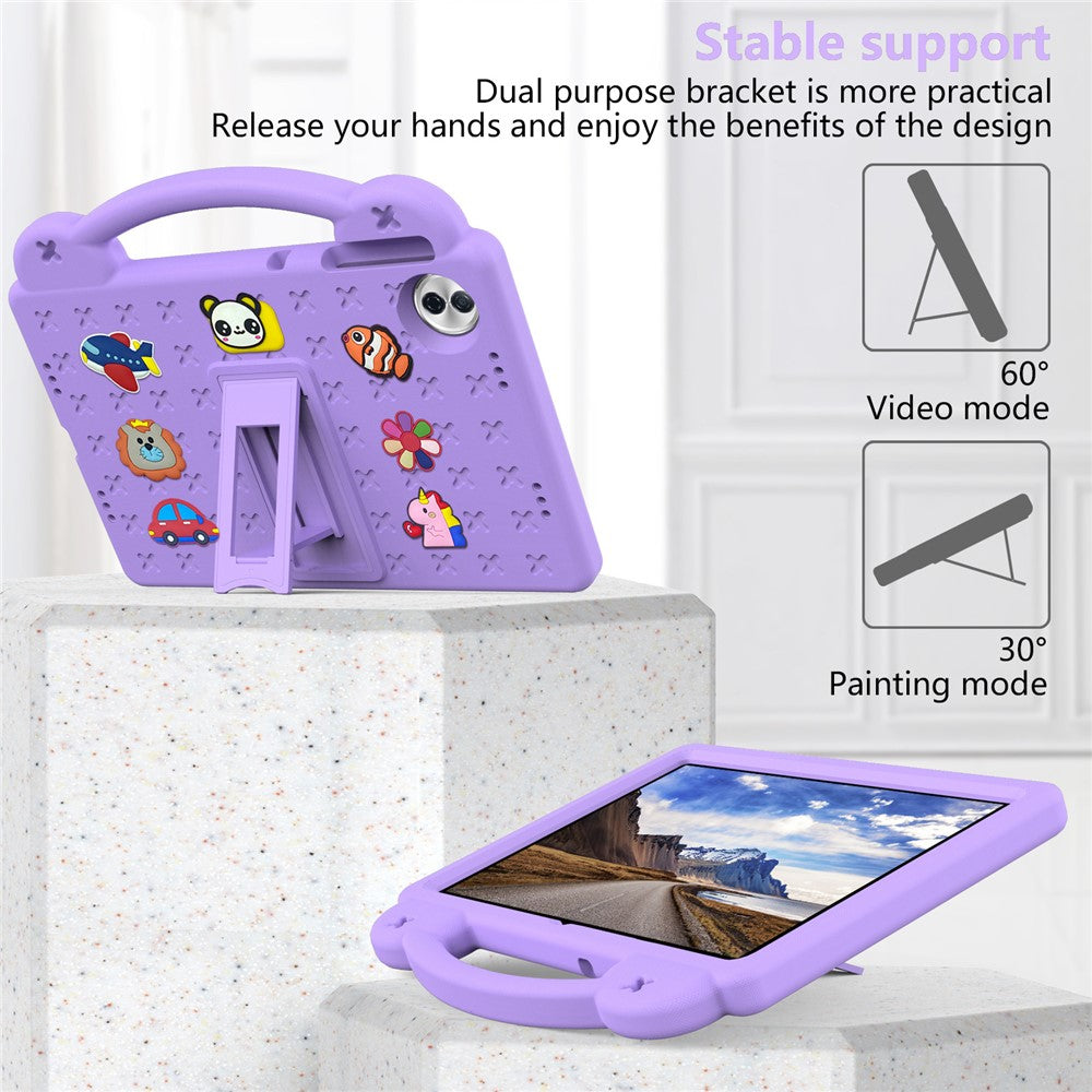 For Honor Pad 10 Case Kids Cartoon Patterns Hand Grip Kickstand Tablet EVA Cover