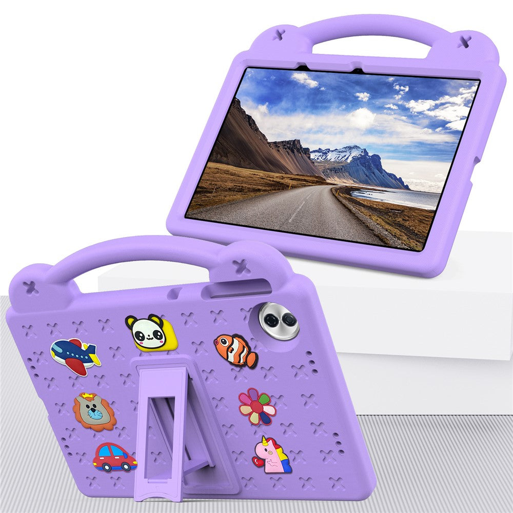 For Honor Pad 10 Case Kids Cartoon Patterns Hand Grip Kickstand Tablet EVA Cover
