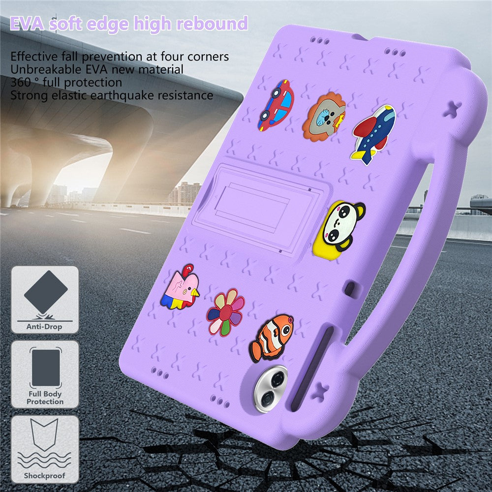 For Honor Pad 10 Case Kids Cartoon Patterns Hand Grip Kickstand Tablet EVA Cover
