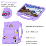 For Honor Pad 10 Case Kids Cartoon Patterns Hand Grip Kickstand Tablet EVA Cover