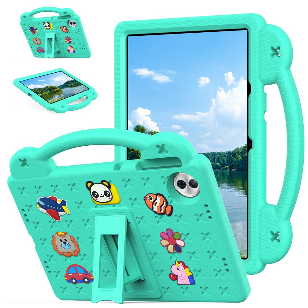 For Honor Pad 10 Case Kids Cartoon Patterns Hand Grip Kickstand Tablet EVA Cover