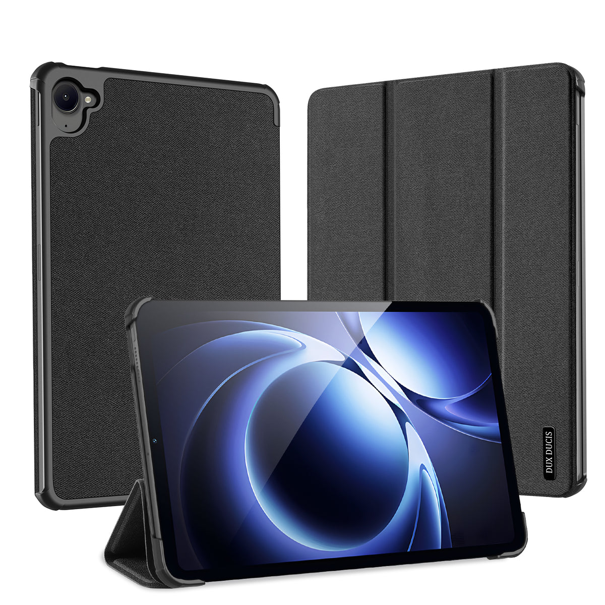 DUX DUCIS For Xiaomi Pad Mini / Redmi K Pad Case  Domo Series Tri-fold Stand PU Leather Protective Tablet Cover