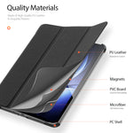 DUX DUCIS For Xiaomi Pad Mini / Redmi K Pad Case  Domo Series Tri-fold Stand PU Leather Protective Tablet Cover