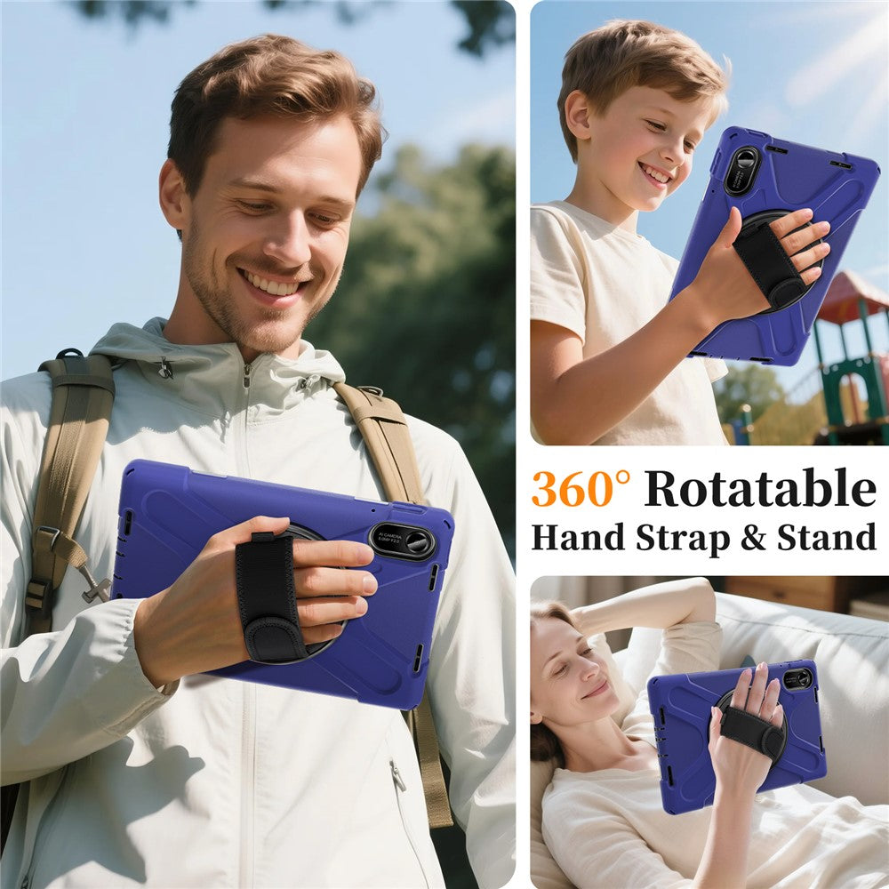 For Xiaomi Redmi Pad 2 11 Case TPU + PC + Silicone Kickstand Anti Drop Tablet Cover