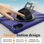 For Xiaomi Redmi Pad 2 11 Case TPU + PC + Silicone Kickstand Anti Drop Tablet Cover