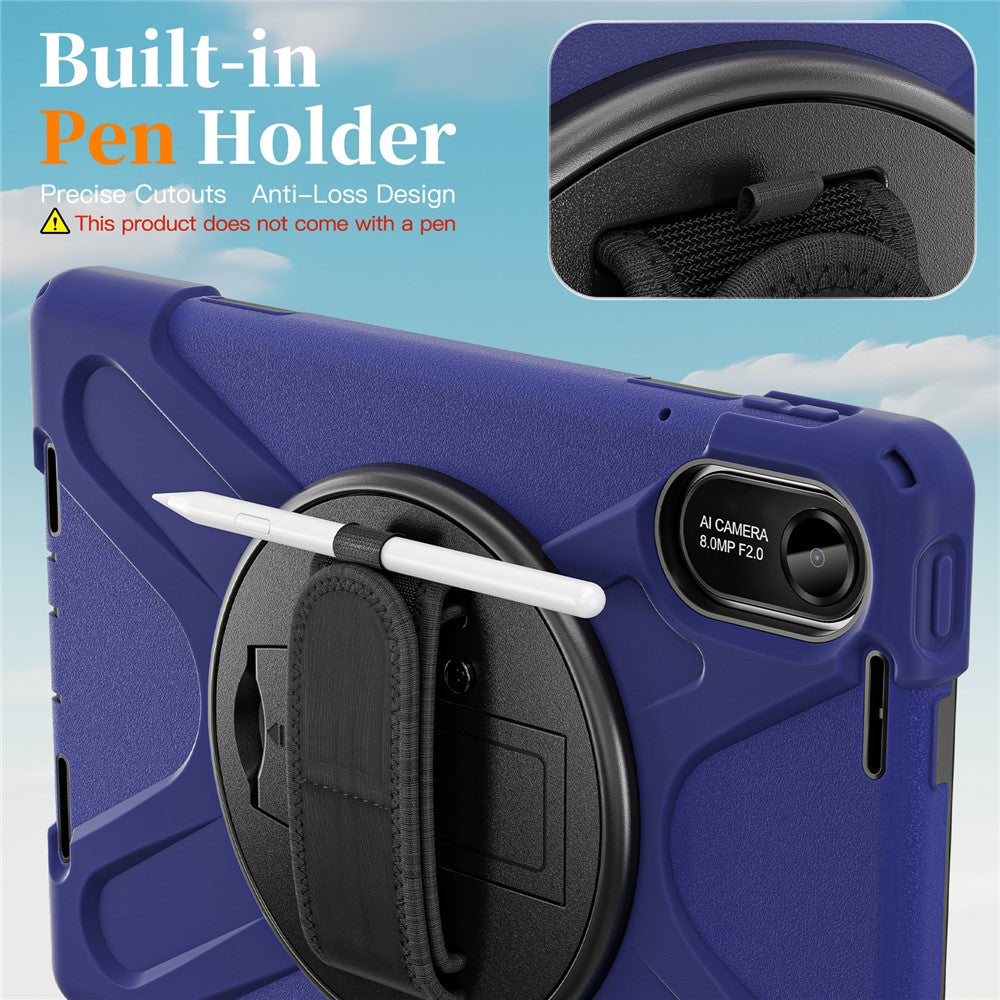 For Xiaomi Redmi Pad 2 11 Case TPU + PC + Silicone Kickstand Anti Drop Tablet Cover