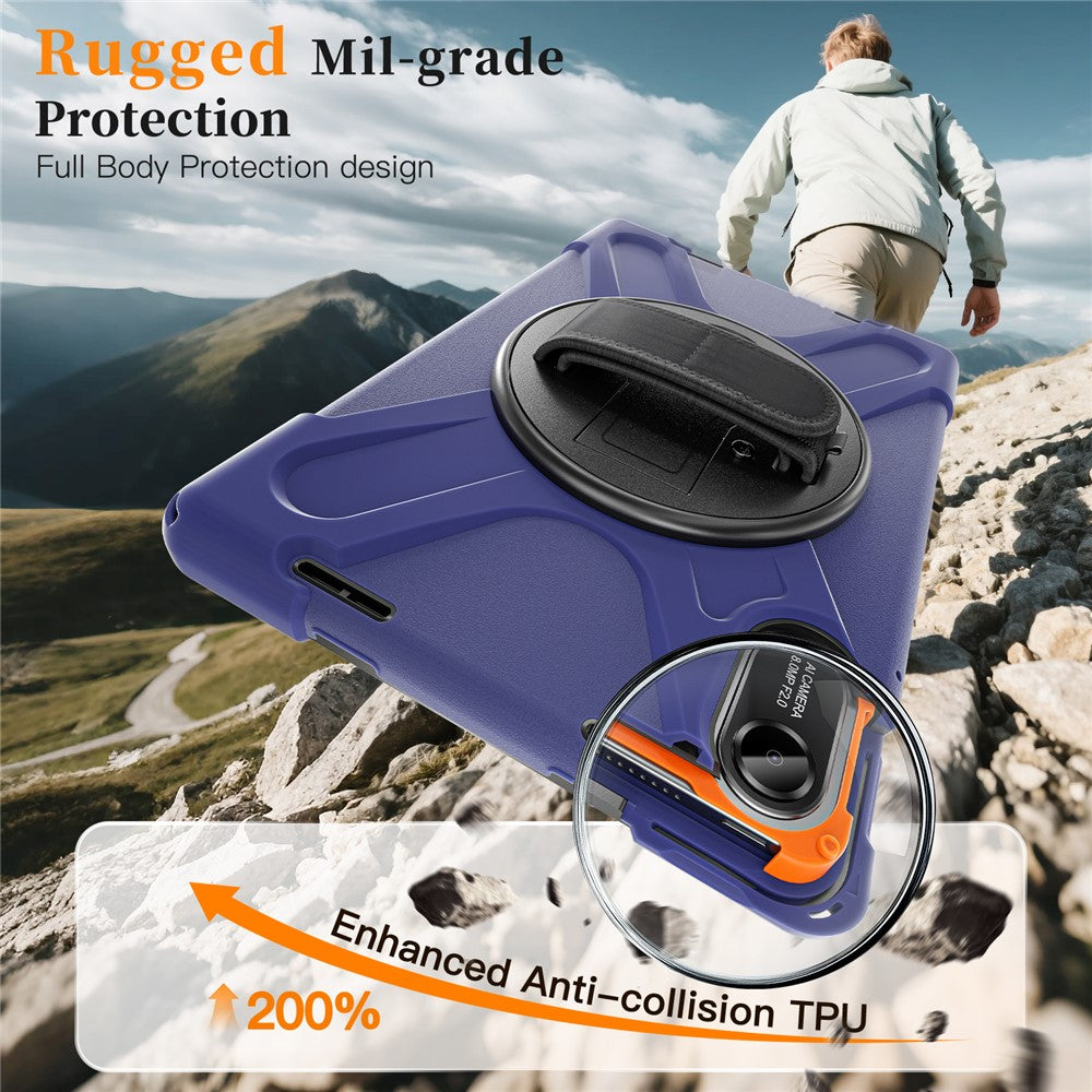 For Xiaomi Redmi Pad 2 11 Case TPU + PC + Silicone Kickstand Anti Drop Tablet Cover