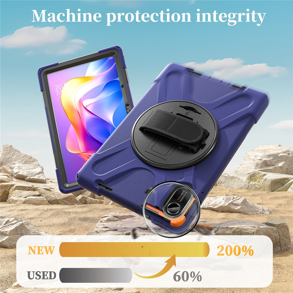 For Xiaomi Redmi Pad 2 11 Case TPU + PC + Silicone Kickstand Anti Drop Tablet Cover