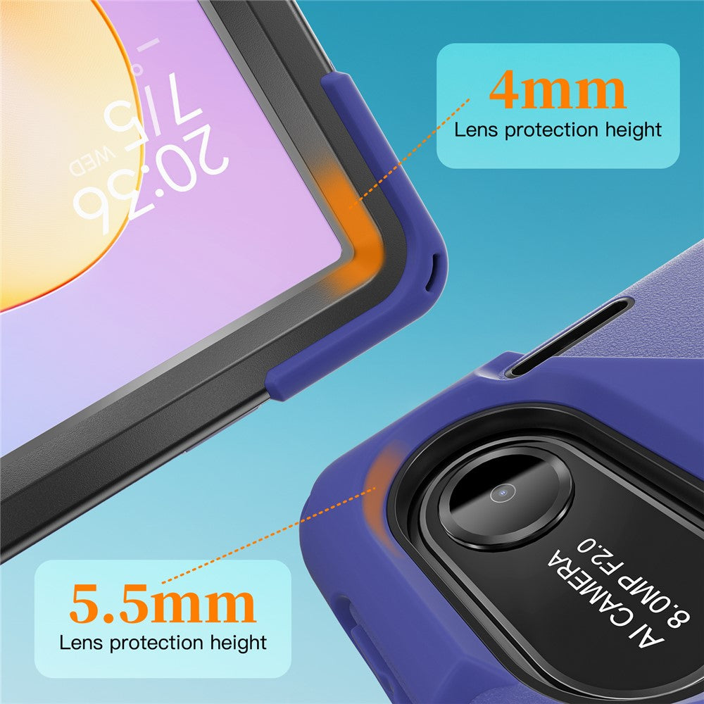 For Xiaomi Redmi Pad 2 11 Case TPU + PC + Silicone Kickstand Anti Drop Tablet Cover