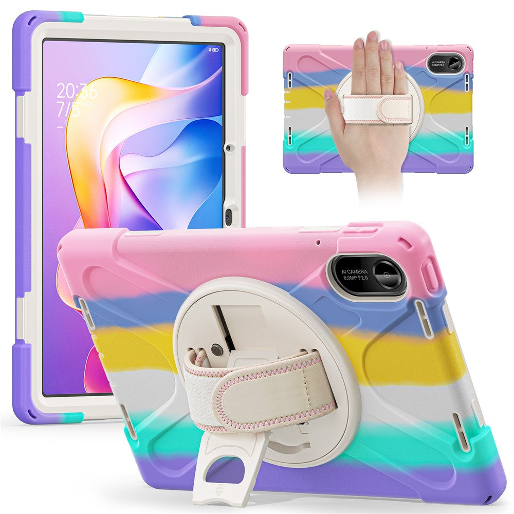 For Xiaomi Redmi Pad 2 11 Case TPU + PC + Silicone Kickstand Anti Drop Tablet Cover
