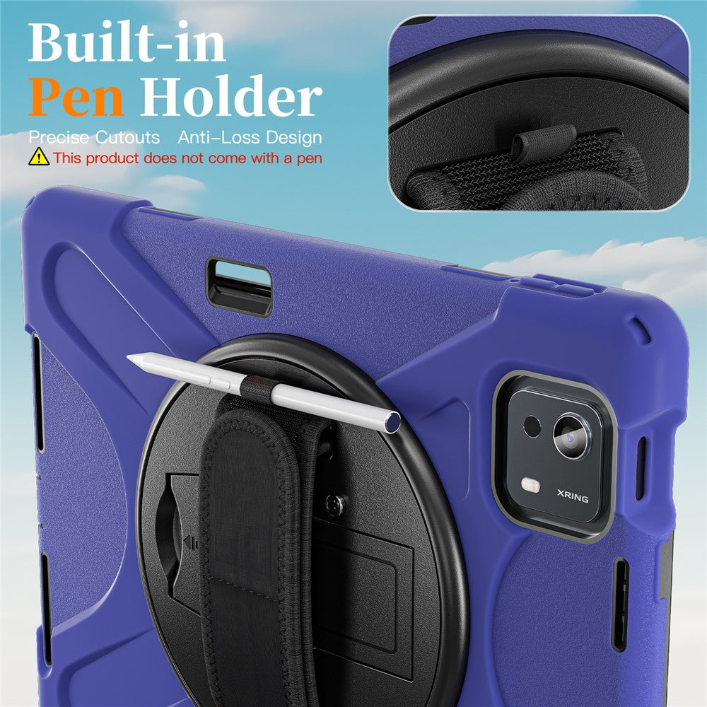 For Xiaomi Pad 7S Pro 12.5 / Pad 6S Pro 12.4 Case TPU + PC + Silicone Kickstand Anti Drop Tablet Cover