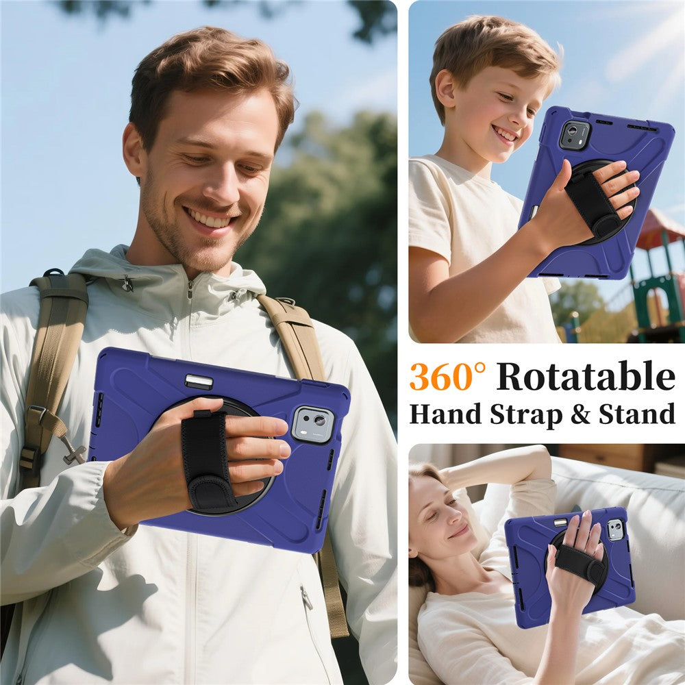For Xiaomi Pad 7S Pro 12.5 / Pad 6S Pro 12.4 Case TPU + PC + Silicone Kickstand Anti Drop Tablet Cover