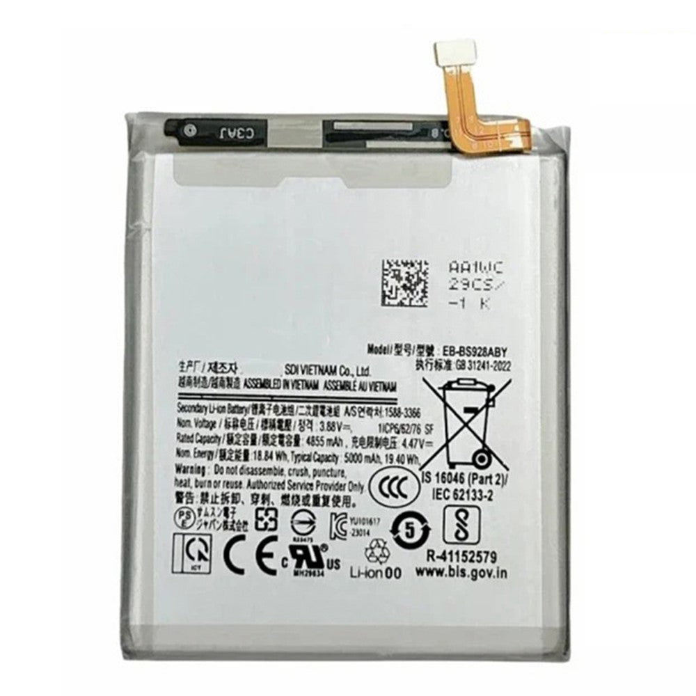 For Samsung Galaxy S24 Ultra 3.88V 4855mAh Li-Polymer Battery Assembly Part (Without Logo) (Encode: EB-BS928ABY)