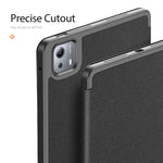 DUX DUCIS For Xiaomi Pad 7S Pro 12.5 Case  Domo Series Tri-fold Stand PU Leather Tablet Cover