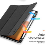 DUX DUCIS For Xiaomi Pad 7S Pro 12.5 Case  Domo Series Tri-fold Stand PU Leather Tablet Cover
