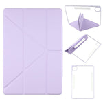 For Huawei MatePad Pro 12.2 (2024) Case Magnetic Dual Clasp PU TPU Acrylic Origami Stand Tablet Cover