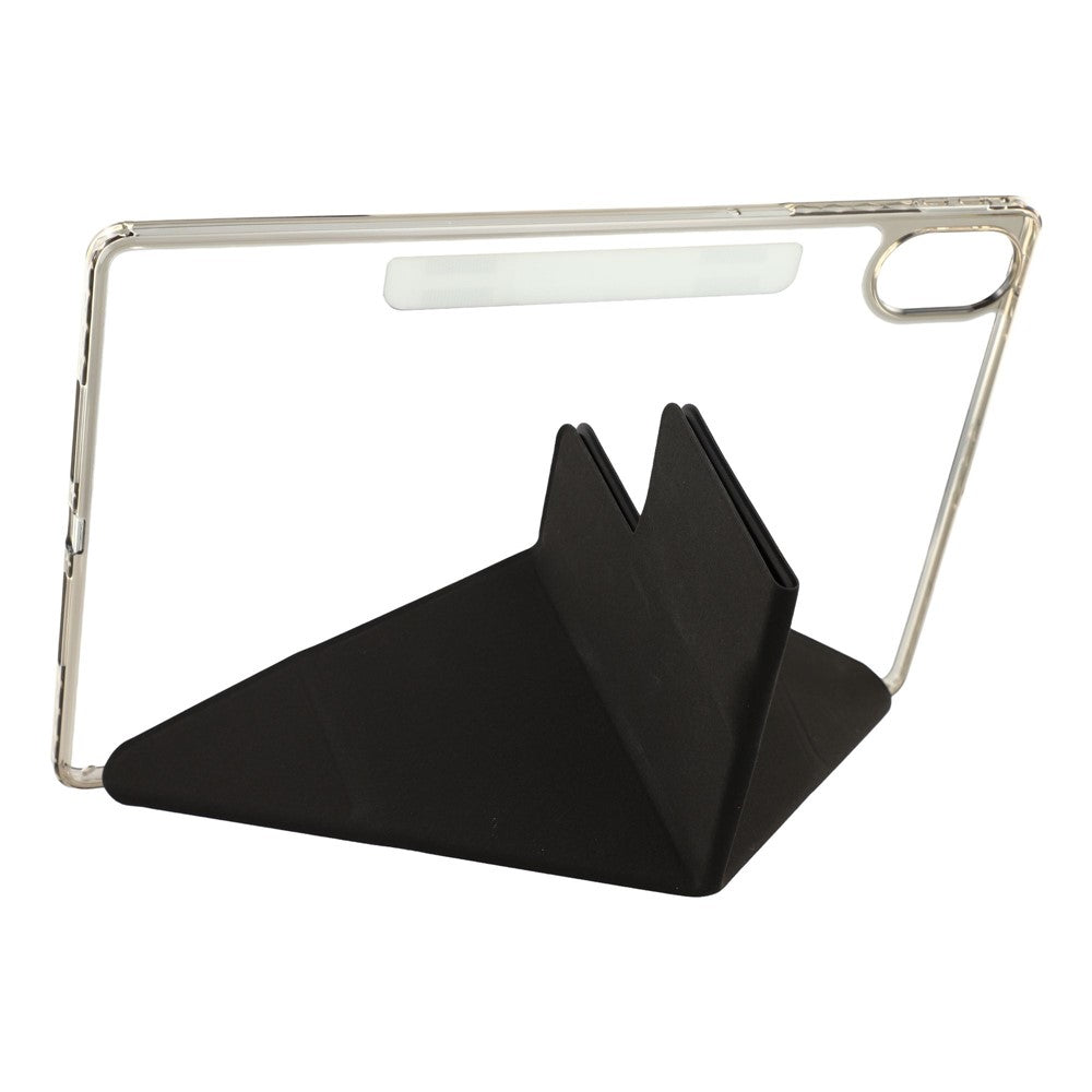 For Huawei MatePad Air (2024) Case Magnetic Dual Clasp PU TPU Acrylic Origami Stand Tablet Cover