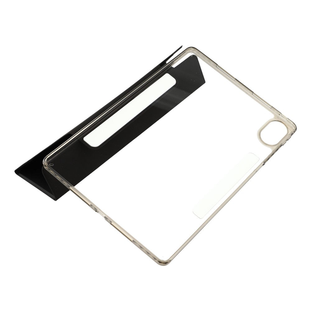 For Huawei MatePad Air (2024) Case Magnetic Dual Clasp PU TPU Acrylic Origami Stand Tablet Cover