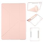 For Huawei MatePad Air (2024) Case Magnetic Dual Clasp PU TPU Acrylic Origami Stand Tablet Cover