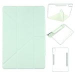 For Huawei MatePad Air (2024) Case Magnetic Dual Clasp PU TPU Acrylic Origami Stand Tablet Cover
