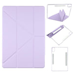 For Huawei MatePad Air (2024) Case Magnetic Dual Clasp PU TPU Acrylic Origami Stand Tablet Cover
