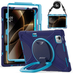 For Xiaomi Pad 7 Ultra Case with Shoulder Strap TPU + PC + Silicone Kickstand Tablet Cover