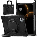 For Xiaomi Pad 7 Ultra Case with Shoulder Strap TPU + PC + Silicone Kickstand Tablet Cover