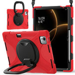 For Xiaomi Pad 7 Ultra Case with Shoulder Strap TPU + PC + Silicone Kickstand Tablet Cover