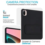 For Xiaomi Pad 5 Pro / Pad 5 Case TPU + PC Skin-Friendly Kickstand Tablet Cover
