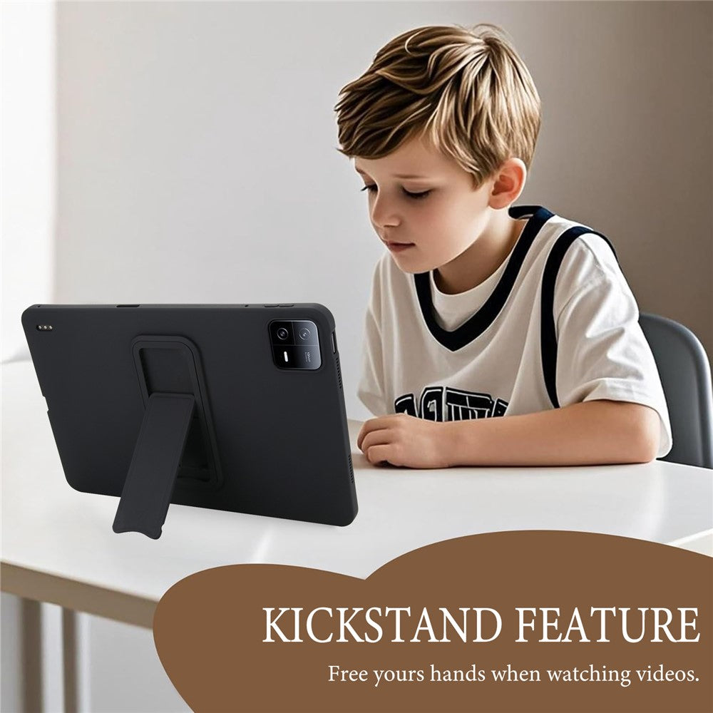 For Xiaomi Pad 6 Pro / Pad 6 Case TPU + PC Skin-Friendly Kickstand Tablet Cover
