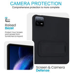 For Xiaomi Pad 6 Pro / Pad 6 Case TPU + PC Skin-Friendly Kickstand Tablet Cover