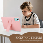 For Xiaomi Redmi Pad SE Case TPU + PC Skin-Friendly Kickstand Tablet Cover