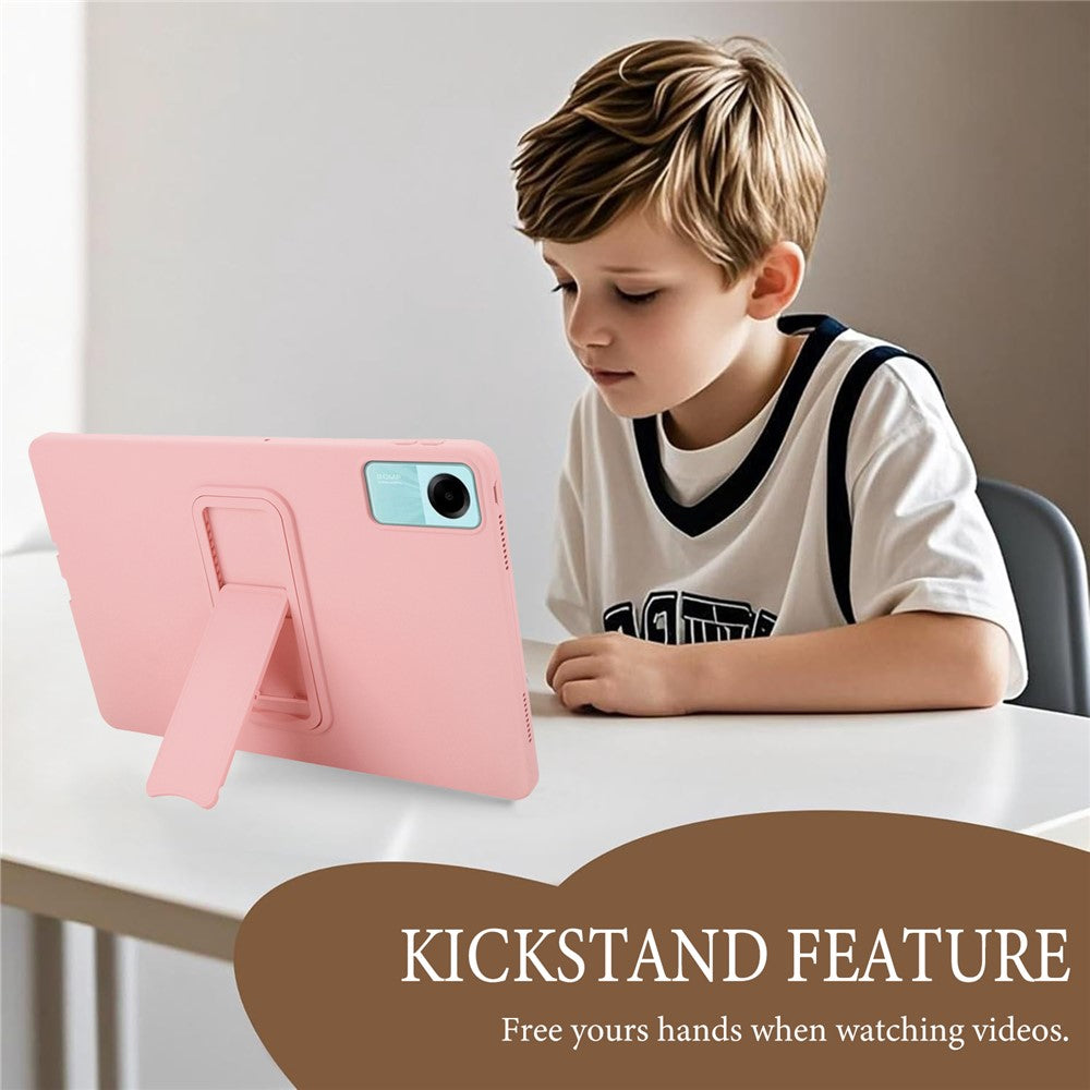 For Xiaomi Redmi Pad SE Case TPU + PC Skin-Friendly Kickstand Tablet Cover