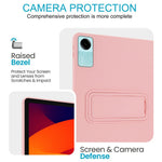 For Xiaomi Redmi Pad SE Case TPU + PC Skin-Friendly Kickstand Tablet Cover