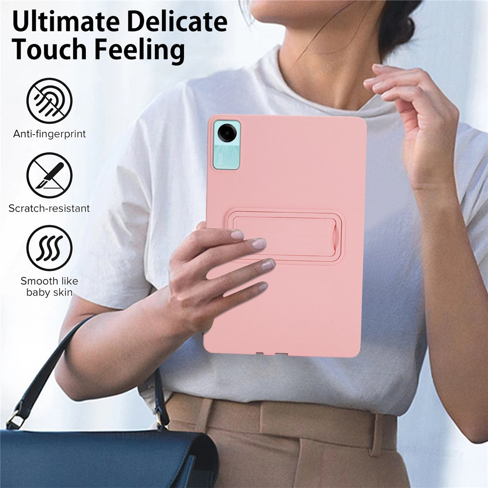 For Xiaomi Redmi Pad SE Case TPU + PC Skin-Friendly Kickstand Tablet Cover