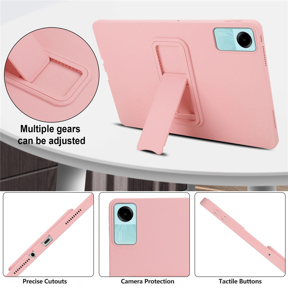 For Xiaomi Redmi Pad SE Case TPU + PC Skin-Friendly Kickstand Tablet Cover