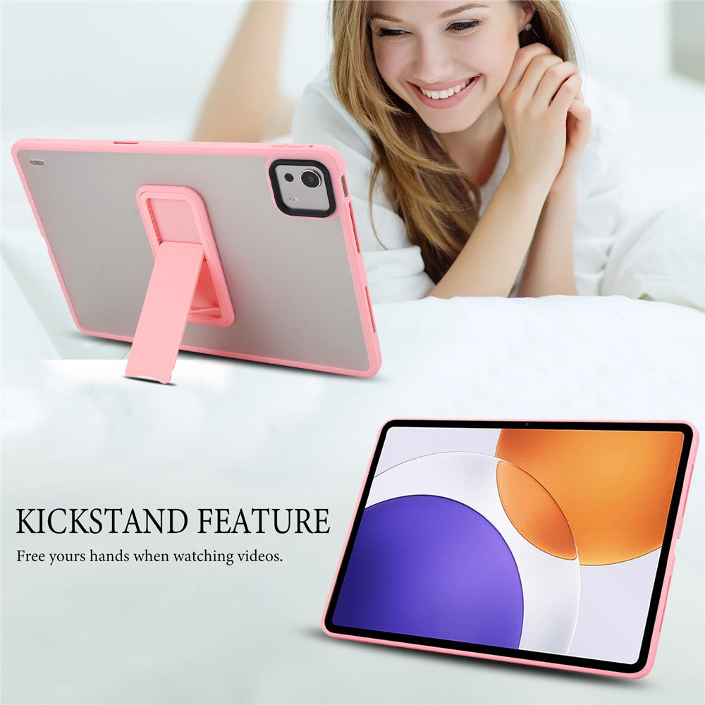 For Xiaomi Pad 7S Pro 12.5 Case with Kickstand TPU + PC Skin-Touch Tablet Cover