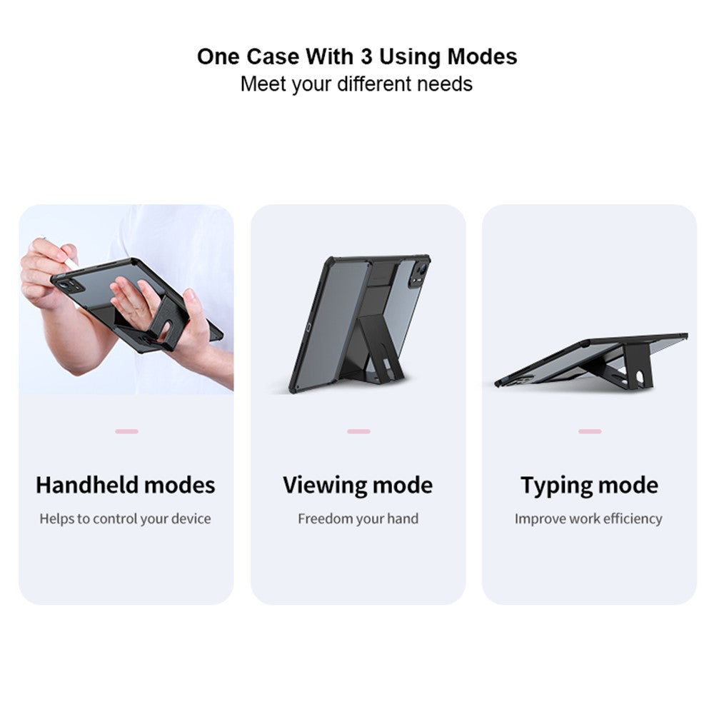 XUNDD For Xiaomi Pad 7S Pro 12.5 Case Leather Kickstand TPU + PC Airbag Protection Tablet Cover