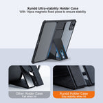 XUNDD For Xiaomi Pad 7S Pro 12.5 Case Leather Kickstand TPU + PC Airbag Protection Tablet Cover