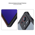 XUNDD For Xiaomi Pad 7S Pro 12.5 Case Leather Kickstand TPU + PC Airbag Protection Tablet Cover