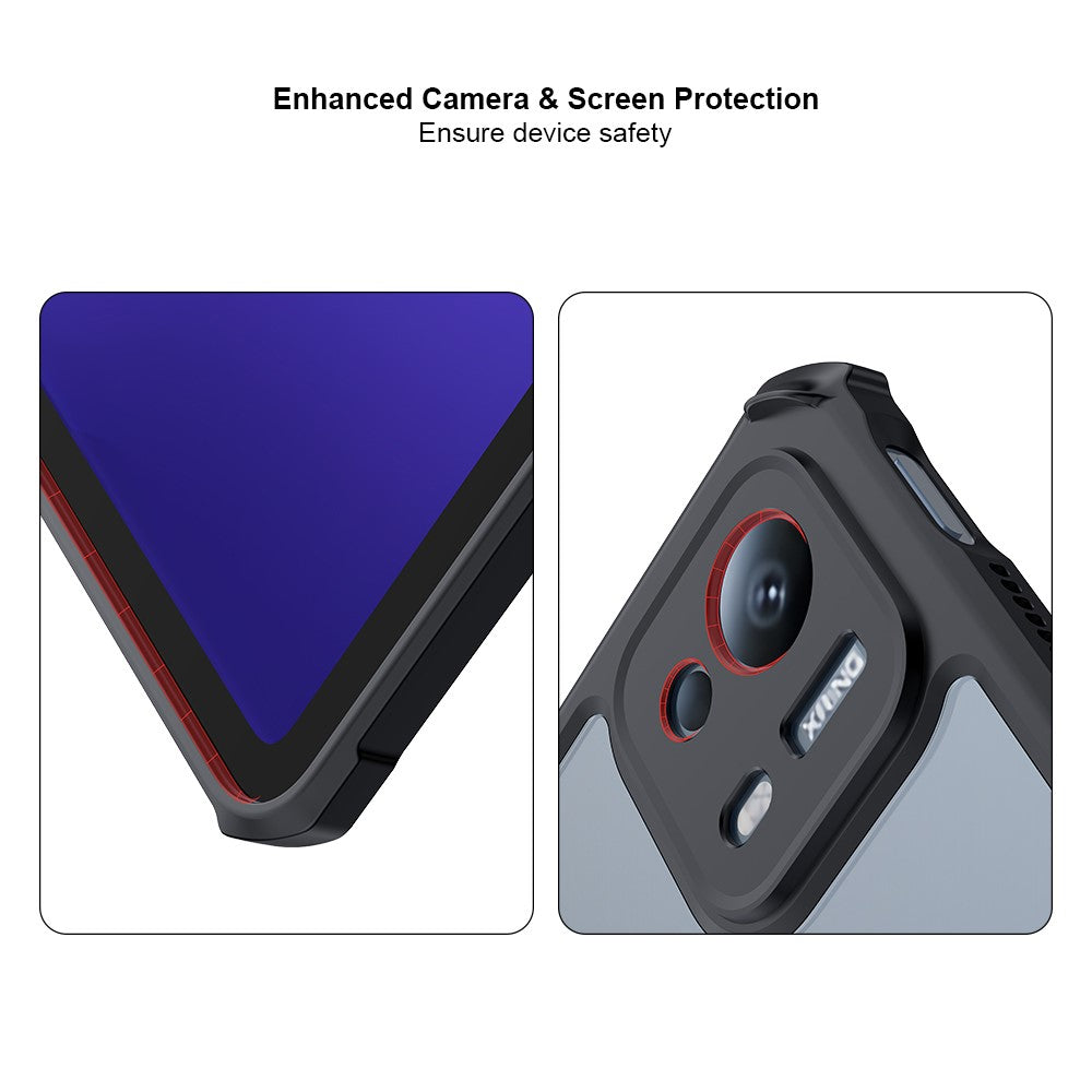 XUNDD For Xiaomi Pad 7S Pro 12.5 Case Leather Kickstand TPU + PC Airbag Protection Tablet Cover