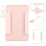 Tablet Case For Huawei MatePad SE 11  /  MatePad 11 (2023)  /  (2021) Magnetic Dual Clasp PU TPU Acrylic Origami Stand Cover