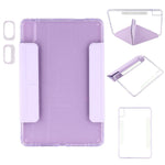Tablet Case For Huawei MatePad SE 11  /  MatePad 11 (2023)  /  (2021) Magnetic Dual Clasp PU TPU Acrylic Origami Stand Cover