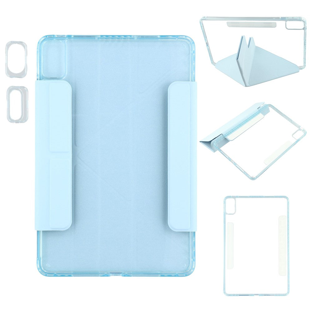 Tablet Case For Huawei MatePad SE 11  /  MatePad 11 (2023)  /  (2021) Magnetic Dual Clasp PU TPU Acrylic Origami Stand Cover